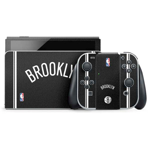 NBA Brooklyn Nets Jersey Nintendo Switch OLED (2021) Skin